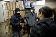 December 23, 2021:  Senator Cappelletti tours Martha’s Choice Marketplace.