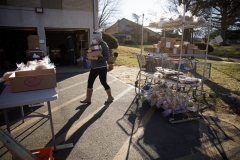 December 23, 2021:  Senator Cappelletti tours Martha’s Choice Marketplace.