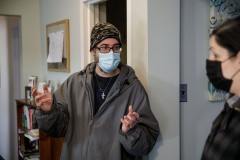 December 23, 2021:  Senator Cappelletti tours Martha’s Choice Marketplace.