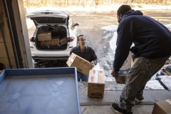 January 17, 2024: Senator Cappelletti tours Mitzvah Circle. Mitzvah Circle provides vulnerable community members with the materials they need the most, when they need it the most. 
