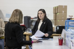 January 17, 2024: Senator Cappelletti tours Mitzvah Circle. Mitzvah Circle provides vulnerable community members with the materials they need the most, when they need it the most. 