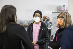 January 17, 2024: Senator Cappelletti tours Mitzvah Circle. Mitzvah Circle provides vulnerable community members with the materials they need the most, when they need it the most. 