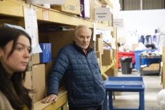 January 17, 2024: Senator Cappelletti tours Mitzvah Circle. Mitzvah Circle provides vulnerable community members with the materials they need the most, when they need it the most. 