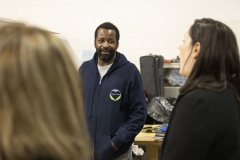 January 17, 2024: Senator Cappelletti tours Mitzvah Circle. Mitzvah Circle provides vulnerable community members with the materials they need the most, when they need it the most. 