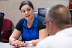 08-06-21 Sen. Cappelletti Tour Narberth Ambulance