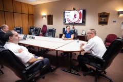 08-06-21 Sen. Cappelletti Tour Narberth Ambulance