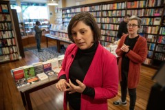 October 4, 2022: Senator Amanda Cappelletti visits the Narberth Bookshop