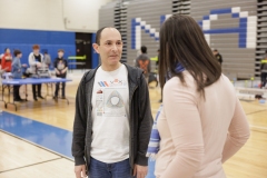 March 9, 2025: Senator Cappelletti attends the Norristown Invitational to cheer on middle school Robotics teams from District Seventeen. 