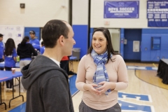 March 9, 2025: Senator Cappelletti attends the Norristown Invitational to cheer on middle school Robotics teams from District Seventeen. 
