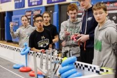 March 9, 2025: Senator Cappelletti attends the Norristown Invitational to cheer on middle school Robotics teams from District Seventeen. 
