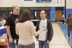 March 9, 2025: Senator Cappelletti attends the Norristown Invitational to cheer on middle school Robotics teams from District Seventeen. 