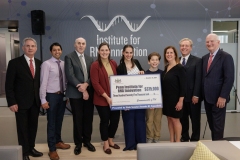 November 18, 2024: Senator Amanda M. Cappelletti presented a state grant for $375,000 to the Penn Institute for RNA Innovation for celiac disease-related research. The funding will support research into how RNA therapeutics could be used to prevent celiac disease. Senator Cappelletti was joined by Drew Weissman, MD, PhD, a Nobel-Prize winning physician and researcher at the Perelman School of Medicine at the University of Pennsylvania, best known for his contributions to RNA biology and the COVID-19 mRNA vaccines. They were also joined by the Bari Family which includes Jax Bari, an 11-year-old boy with celiac disease and a constituent in Senator Cappelletti’s district. Jax is the Co-Founder of Celiac Journey, a patient-centric advocacy organization, with an emphasis on telling the pediatric perspective of 3.3 million American Celiacs.
