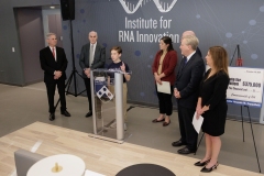 November 18, 2024: Senator Amanda M. Cappelletti presented a state grant for $375,000 to the Penn Institute for RNA Innovation for celiac disease-related research. The funding will support research into how RNA therapeutics could be used to prevent celiac disease. Senator Cappelletti was joined by Drew Weissman, MD, PhD, a Nobel-Prize winning physician and researcher at the Perelman School of Medicine at the University of Pennsylvania, best known for his contributions to RNA biology and the COVID-19 mRNA vaccines. They were also joined by the Bari Family which includes Jax Bari, an 11-year-old boy with celiac disease and a constituent in Senator Cappelletti’s district. Jax is the Co-Founder of Celiac Journey, a patient-centric advocacy organization, with an emphasis on telling the pediatric perspective of 3.3 million American Celiacs.