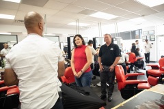 July 20, 2021: Senator Amanda Cappelletti visits Premier Barber Institute in Norristown, PA to learn more about their mission, services, and successes! Premier Barber Institute owners Dan, Tyrik, and Victor are very passionate about helping future barbers succeed in their goals and reaching their ambitions.