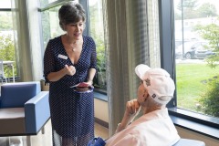 September 28, 2023: Sen. Amanda Cappelletti hosts Senior Fair at the Haverford YMCA.