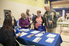September 28, 2023: Sen. Amanda Cappelletti hosts Senior Fair at the Haverford YMCA.