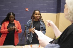 September 28, 2023: Sen. Amanda Cappelletti hosts Senior Fair at the Haverford YMCA.