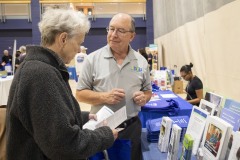 September 28, 2023: Sen. Amanda Cappelletti hosts Senior Fair at the Haverford YMCA.