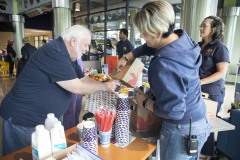 September 28, 2023: Sen. Amanda Cappelletti hosts Senior Fair at the Haverford YMCA.