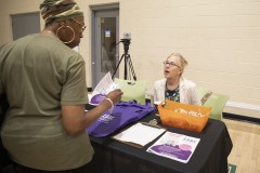 September 28, 2023: Sen. Amanda Cappelletti hosts Senior Fair at the Haverford YMCA.