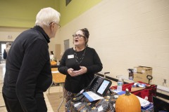 September 28, 2023: Sen. Amanda Cappelletti hosts Senior Fair at the Haverford YMCA.