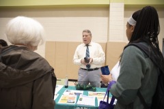 September 28, 2023: Sen. Amanda Cappelletti hosts Senior Fair at the Haverford YMCA.