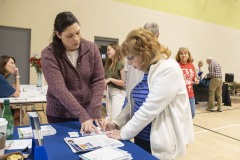 September 28, 2023: Sen. Amanda Cappelletti hosts Senior Fair at the Haverford YMCA.