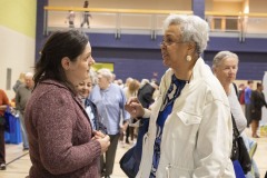 September 28, 2023: Sen. Amanda Cappelletti hosts Senior Fair at the Haverford YMCA.