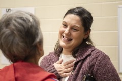 September 28, 2023: Sen. Amanda Cappelletti hosts Senior Fair at the Haverford YMCA.