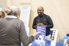 September 28, 2023: Sen. Amanda Cappelletti hosts Senior Fair at the Haverford YMCA.