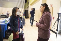 September 28, 2023: Sen. Amanda Cappelletti hosts Senior Fair at the Haverford YMCA.