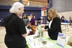 September 28, 2023: Sen. Amanda Cappelletti hosts Senior Fair at the Haverford YMCA.