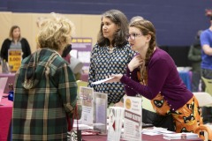 September 28, 2023: Sen. Amanda Cappelletti hosts Senior Fair at the Haverford YMCA.