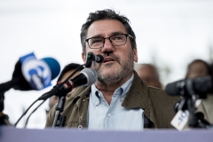 May 21, 2025: Senator Cappelletti joined Montgomery County Commissioner Neil Makhija, Representative Mary Jo Daley, local elected officials and the Narberth community for a rally style press event in support of funding SEPTA at the Narberth Regional Rail station.