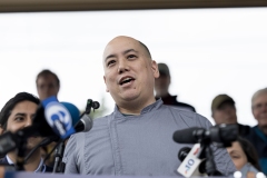 May 21, 2025: Senator Cappelletti joined Montgomery County Commissioner Neil Makhija, Representative Mary Jo Daley, local elected officials and the Narberth community for a rally style press event in support of funding SEPTA at the Narberth Regional Rail station.