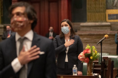 January 5, 2021: Senator Amanda Cappelletti is sworn in to the Pennsylvania State Senate.