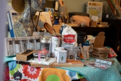 June 3, 2021:  Senator Amanda Cappelletti visits Sweet Mable Art & Craft.
