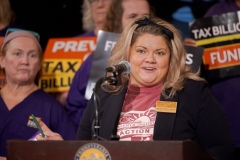 Tax Billionaires, Fund PA Rally
