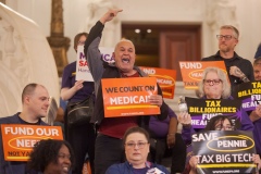 Tax Billionaires, Fund PA Rally