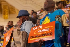Tax Billionaires, Fund PA Rally