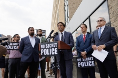 Agosto 14, 2025: Senators Cappelletti and Saval Joined Community Leaders, Advocates, Labor Partners, and Local Officials in Highlighting Urgent Need for No Secret Police Legislation