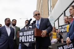August 14, 2025: Senators Cappelletti and Saval Joined Community Leaders, Advocates, Labor Partners, and Local Officials in Highlighting Urgent Need for No Secret Police Legislation