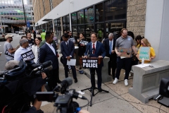 August 14, 2025: Senators Cappelletti and Saval Joined Community Leaders, Advocates, Labor Partners, and Local Officials in Highlighting Urgent Need for No Secret Police Legislation