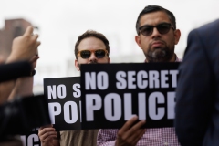 August 14, 2025: Senators Cappelletti and Saval Joined Community Leaders, Advocates, Labor Partners, and Local Officials in Highlighting Urgent Need for No Secret Police Legislation