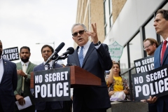 August 14, 2025: Senators Cappelletti and Saval Joined Community Leaders, Advocates, Labor Partners, and Local Officials in Highlighting Urgent Need for No Secret Police Legislation