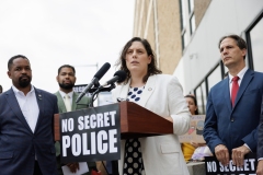 August 14, 2025: Senators Cappelletti and Saval Joined Community Leaders, Advocates, Labor Partners, and Local Officials in Highlighting Urgent Need for No Secret Police Legislation