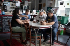 February 21, 2023: Senator Amanda Cappelletti visits Vinyl Closet Records.