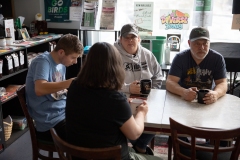 February 21, 2023: Senator Amanda Cappelletti visits Vinyl Closet Records.