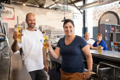 August 27, 2021: Sen. Amanda Cappelletti tours the von C Brewing Company