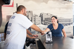 August 27, 2021: Sen. Amanda Cappelletti tours the von C Brewing Company